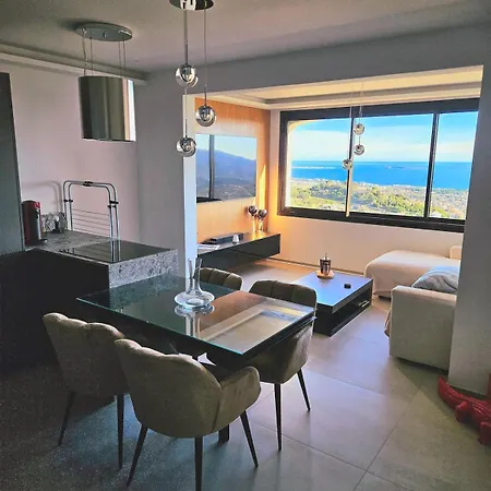 Modern Panoramic Sea View Near Cannes -